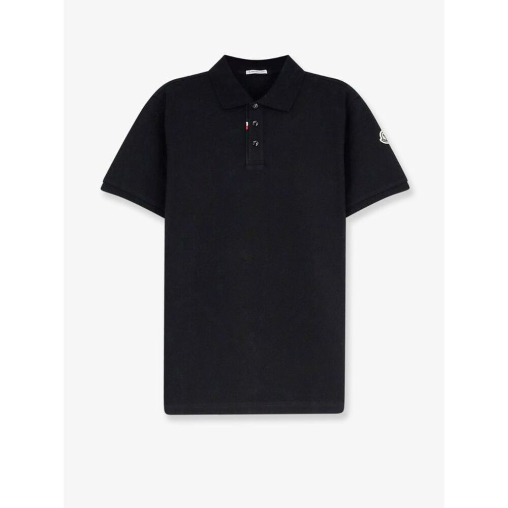 Moncler Men Cotton Pique Polo Shirt